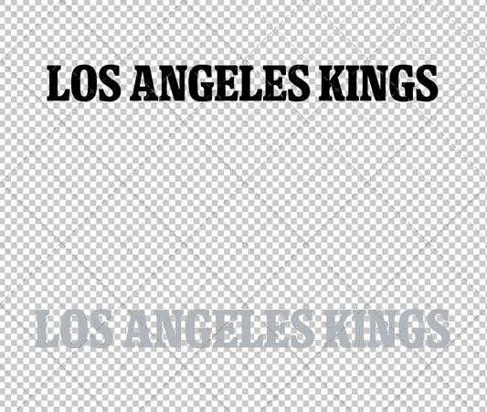 Los Angeles Kings Wordmark 2024 002, Svg, Dxf, Eps, Png - SvgShopArt