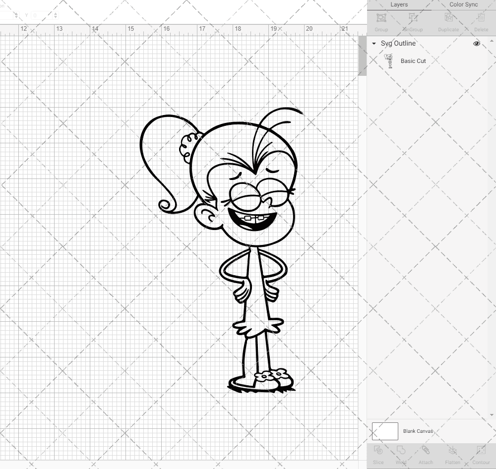 Luan Loud - The Loud House 002, Svg, Dxf, Eps, Png SvgShopArt