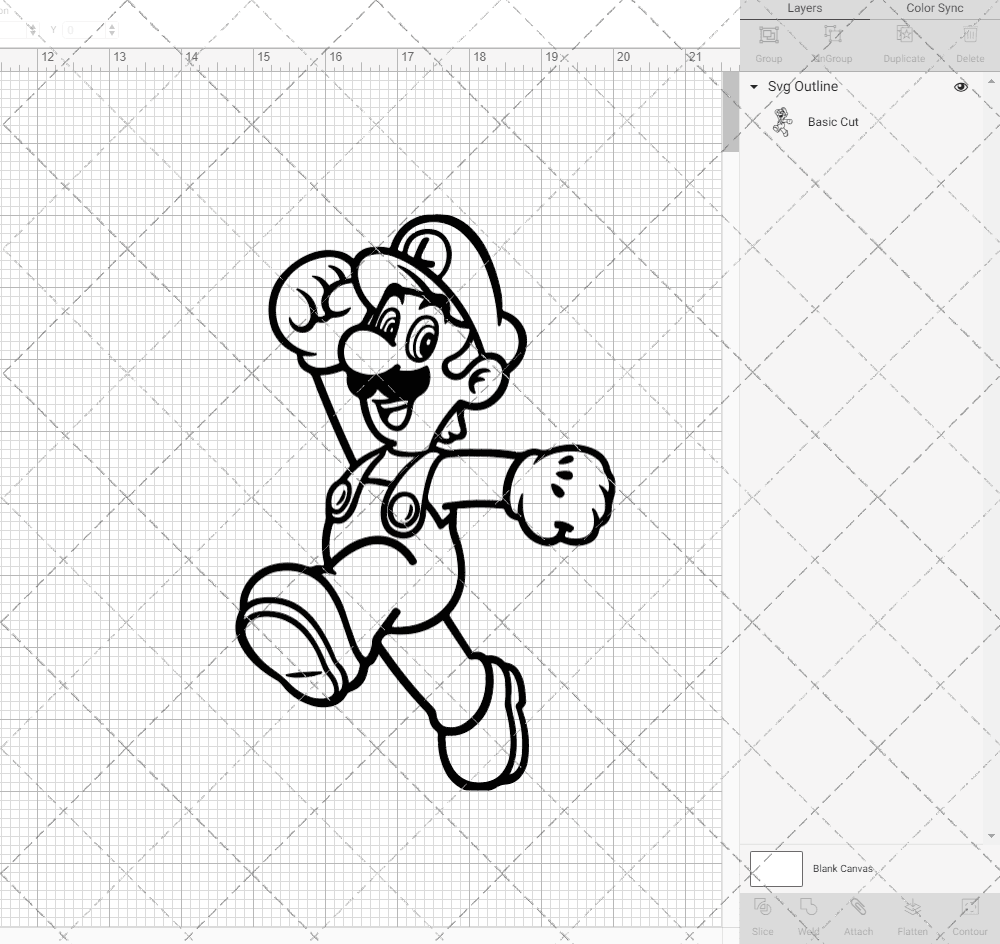 Luigi - Super Mario Bros 0002, Svg, Dxf, Eps, Png SvgShopArt