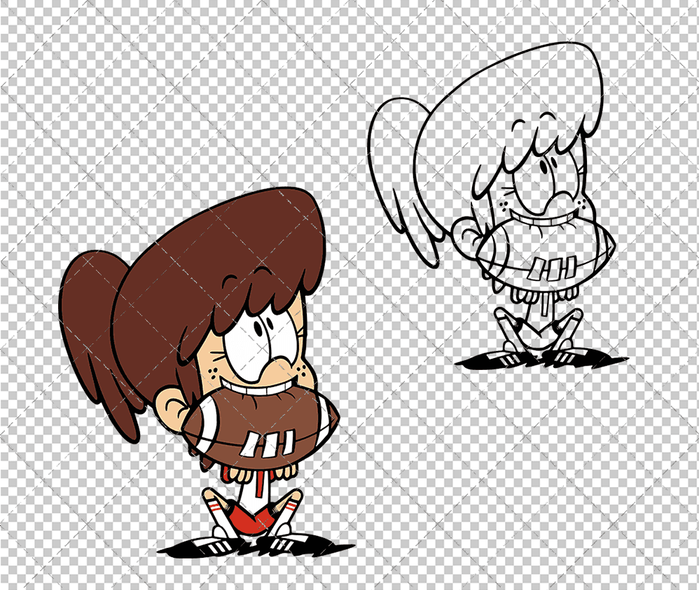 Lynn Loud Jr. - The Loud House 002, Svg, Dxf, Eps, Png SvgShopArt