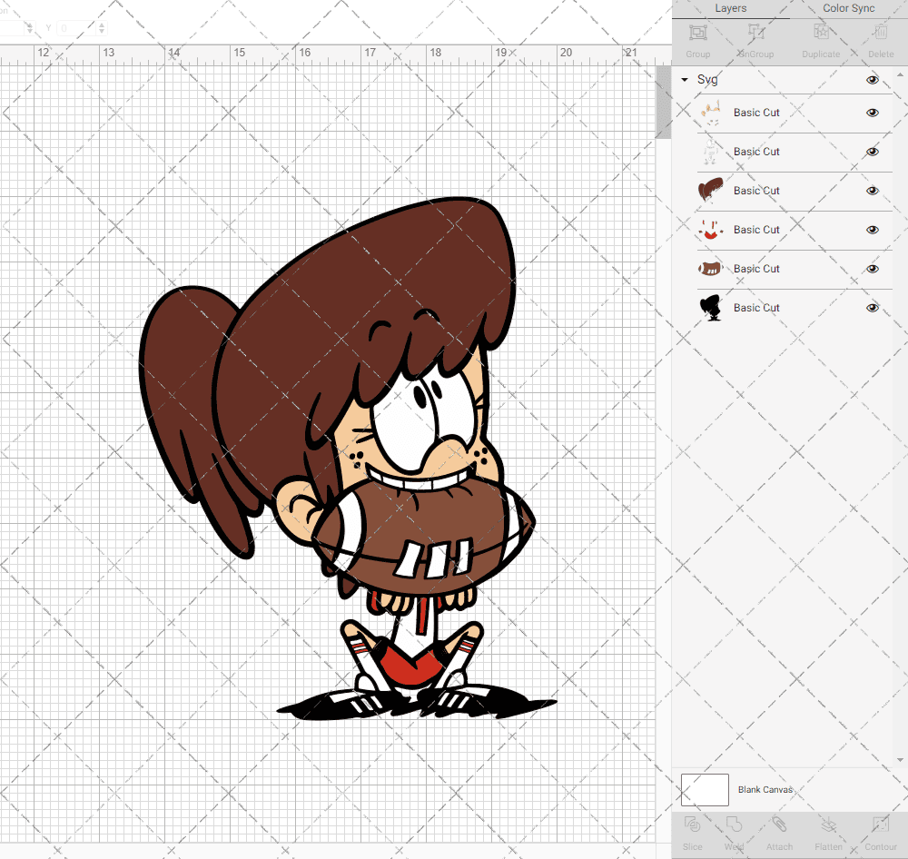 Lynn Loud Jr. - The Loud House 002, Svg, Dxf, Eps, Png SvgShopArt