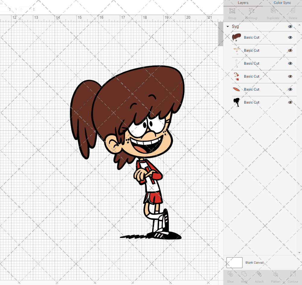 Lynn Loud Jr. - The Loud House, Svg, Dxf, Eps, Png SvgShopArt