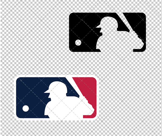 MLB Logo 2019, Svg, Dxf, Eps, Png SvgShopArt