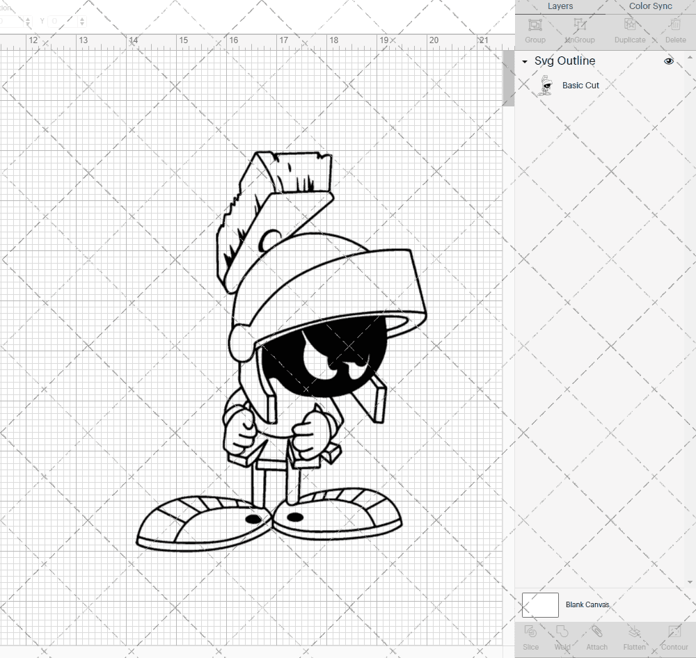 Marvin The Martian - Looney Tunes, Svg, Dxf, Eps, Png SvgShopArt