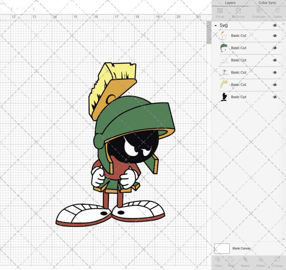 Marvin The Martian - Looney Tunes, Svg, Dxf, Eps, Png SvgShopArt