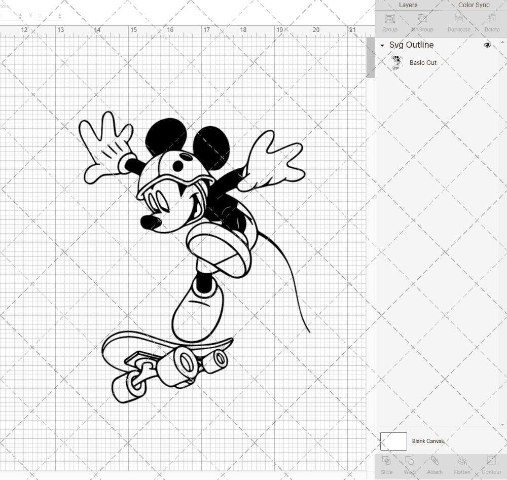 Mickey Mouse 003, Svg, Dxf, Eps, Png SvgShopArt