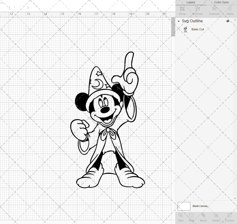 Mickey Mouse 004, Svg, Dxf, Eps, Png SvgShopArt