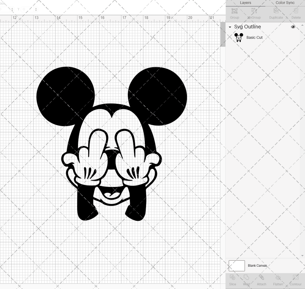 Mickey Mouse 008, Svg, Dxf, Eps, Png SvgShopArt