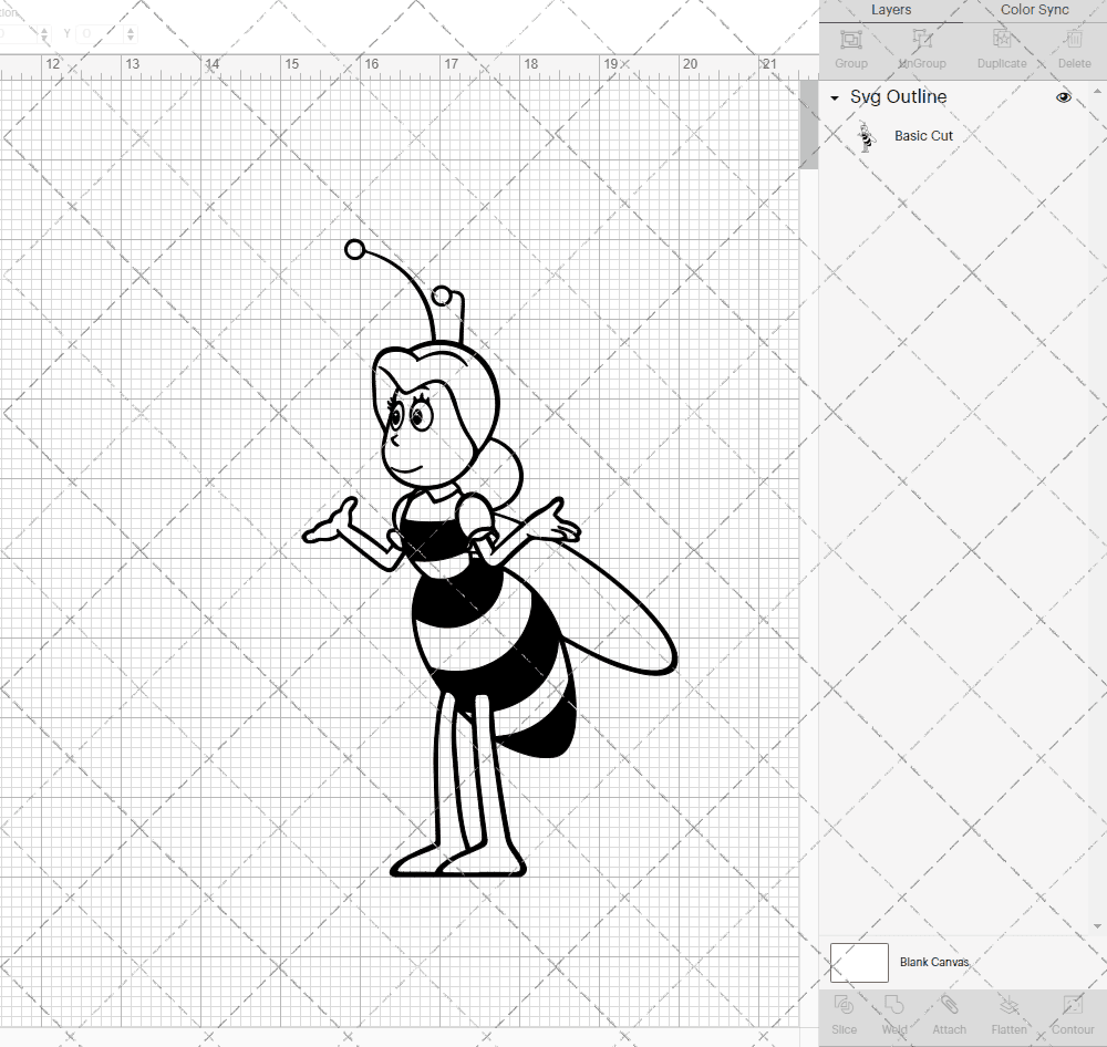 Miss Cassandra - Maya the Bee, Svg, Dxf, Eps, Png SvgShopArt