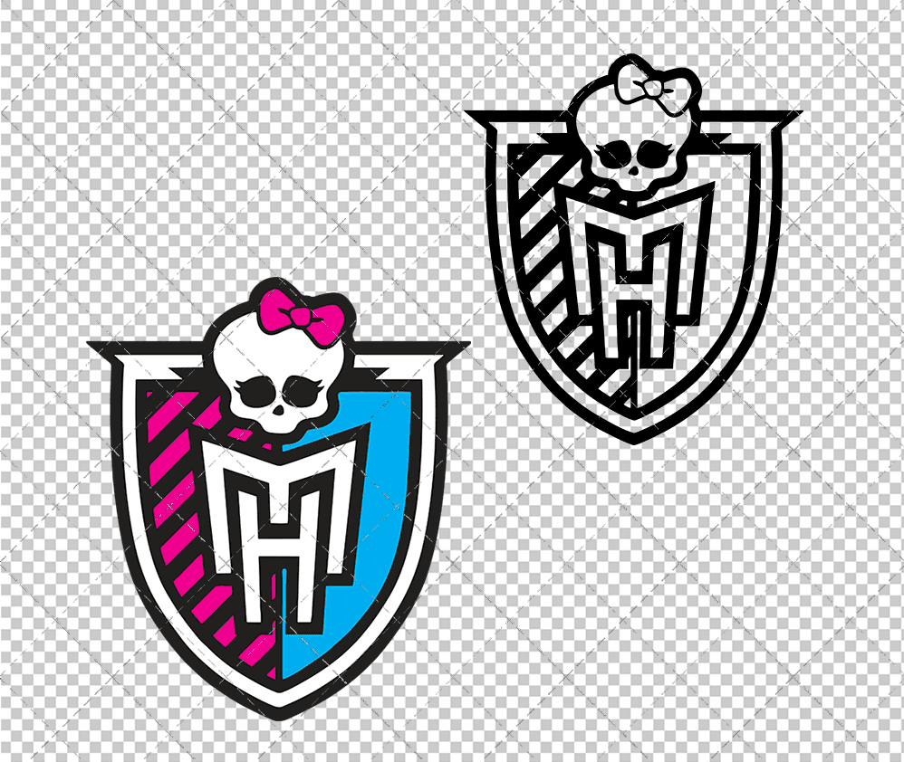 Monster High Logo, Svg, Dxf, Eps, Png SvgShopArt