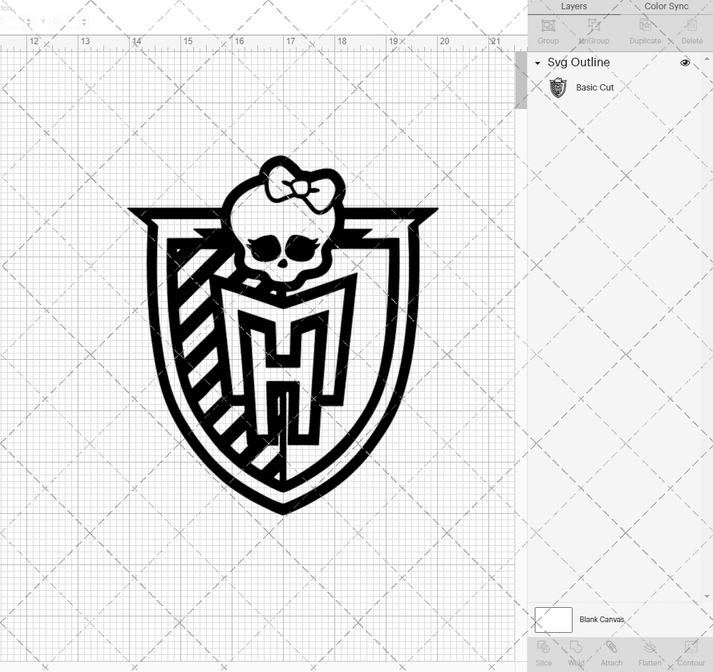 Monster High Logo, Svg, Dxf, Eps, Png - SvgShopArt