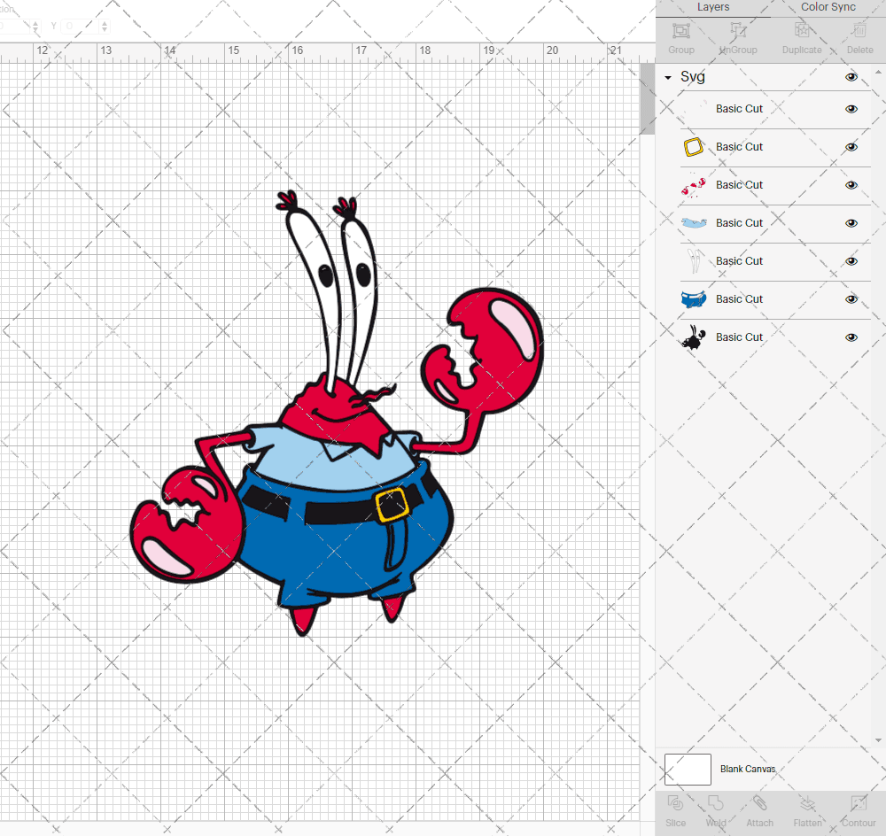 Mr Krabs - SpongeBob SquarePants, Svg, Dxf, Eps, Png SvgShopArt