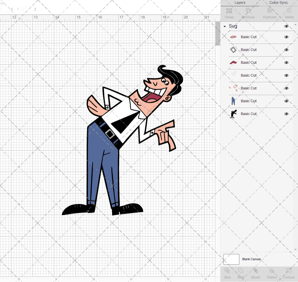 Mr Turner - The Fairly Odd Parents, Svg, Dxf, Eps, Png SvgShopArt