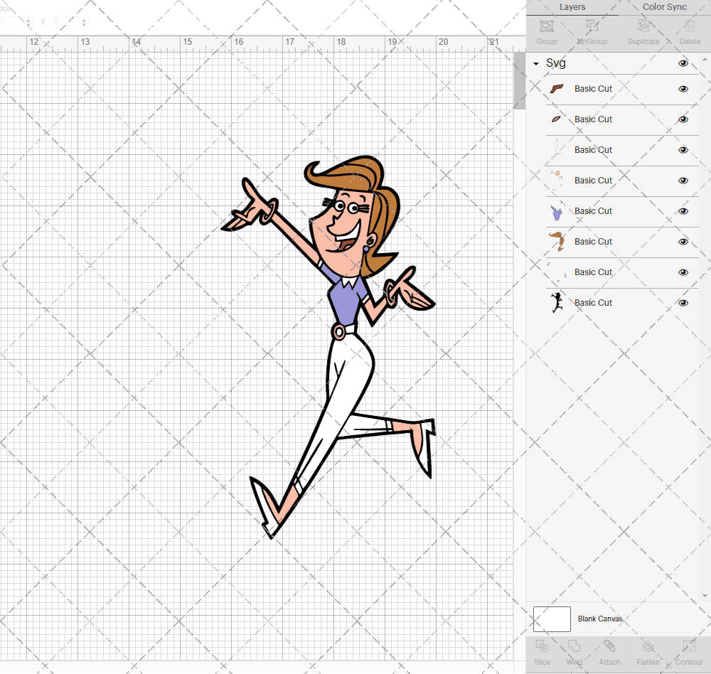 Mrs Turner - The Fairly Odd Parents, Svg, Dxf, Eps, Png SvgShopArt