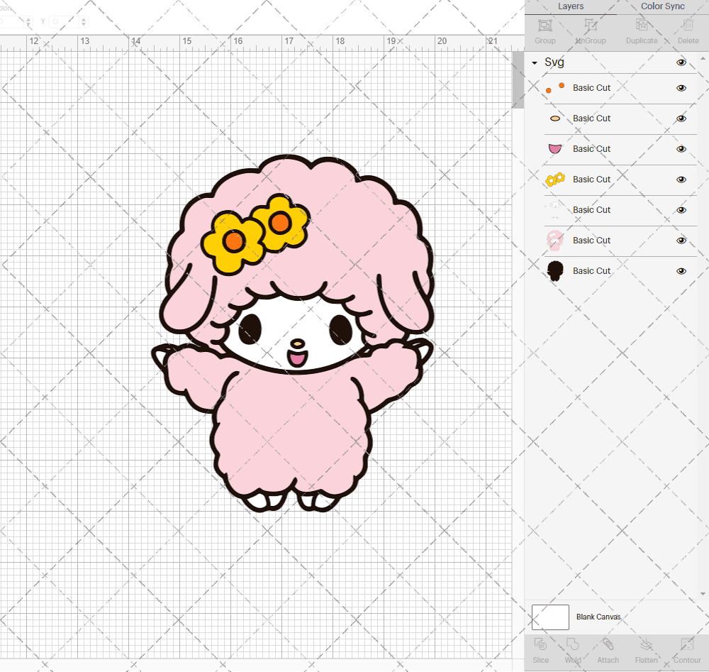 My Sweet Piano - Sanrio, Svg, Dxf, Eps, Png SvgShopArt