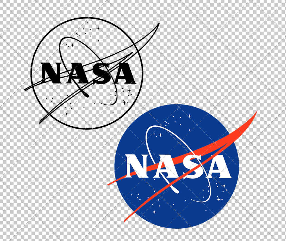 NASA Logo, Svg, Dxf, Eps, Png SvgShopArt