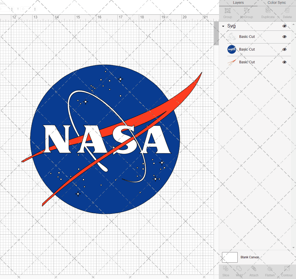 NASA Logo, Svg, Dxf, Eps, Png SvgShopArt