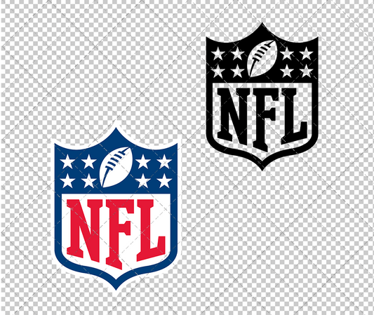NFL Logo 2008, Svg, Dxf, Eps, Png SvgShopArt