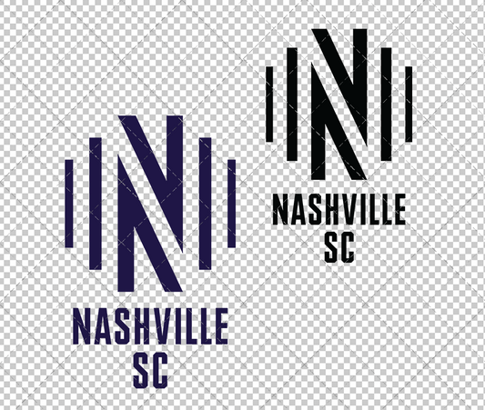 Nashville SC Alternate 2020 004, Svg, Dxf, Eps, Png - SvgShopArt