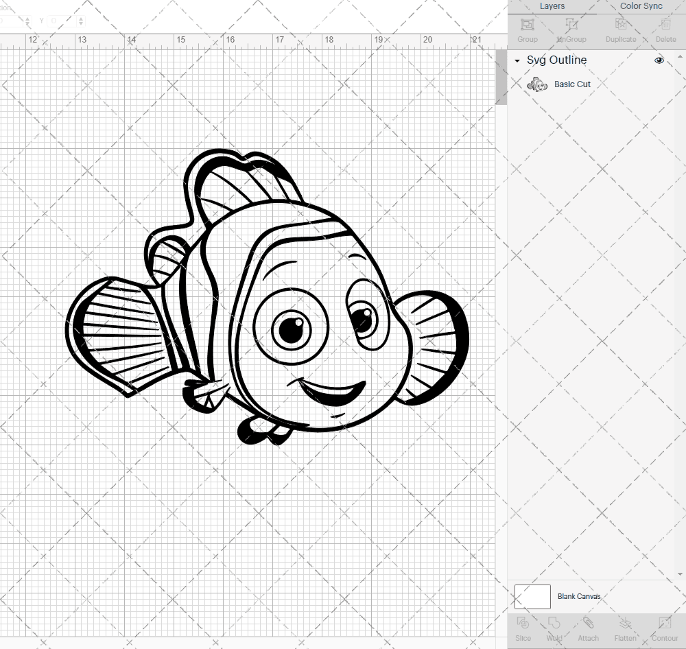 Nemo - Finding Nemo 003, Svg, Dxf, Eps, Png SvgShopArt