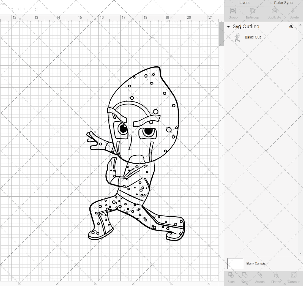 Night Ninja - PJ Masks, Svg, Dxf, Eps, Png SvgShopArt