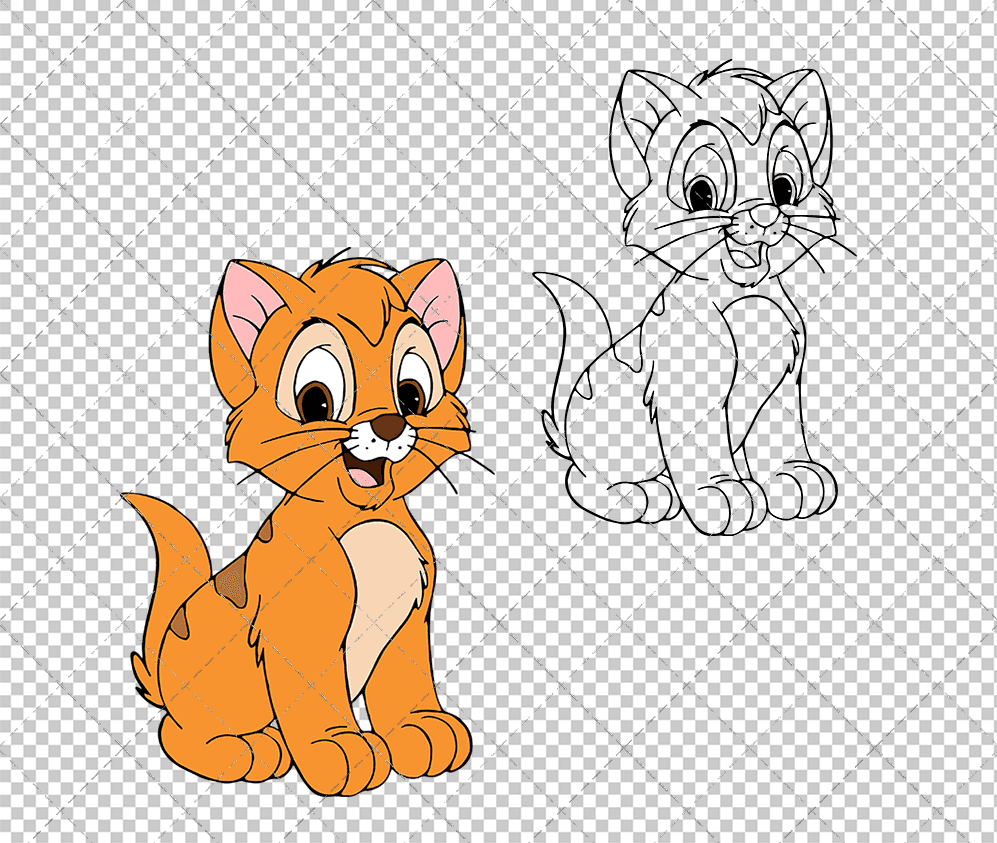 Oliver - Oliver and Company, Svg, Dxf, Eps, Png SvgShopArt