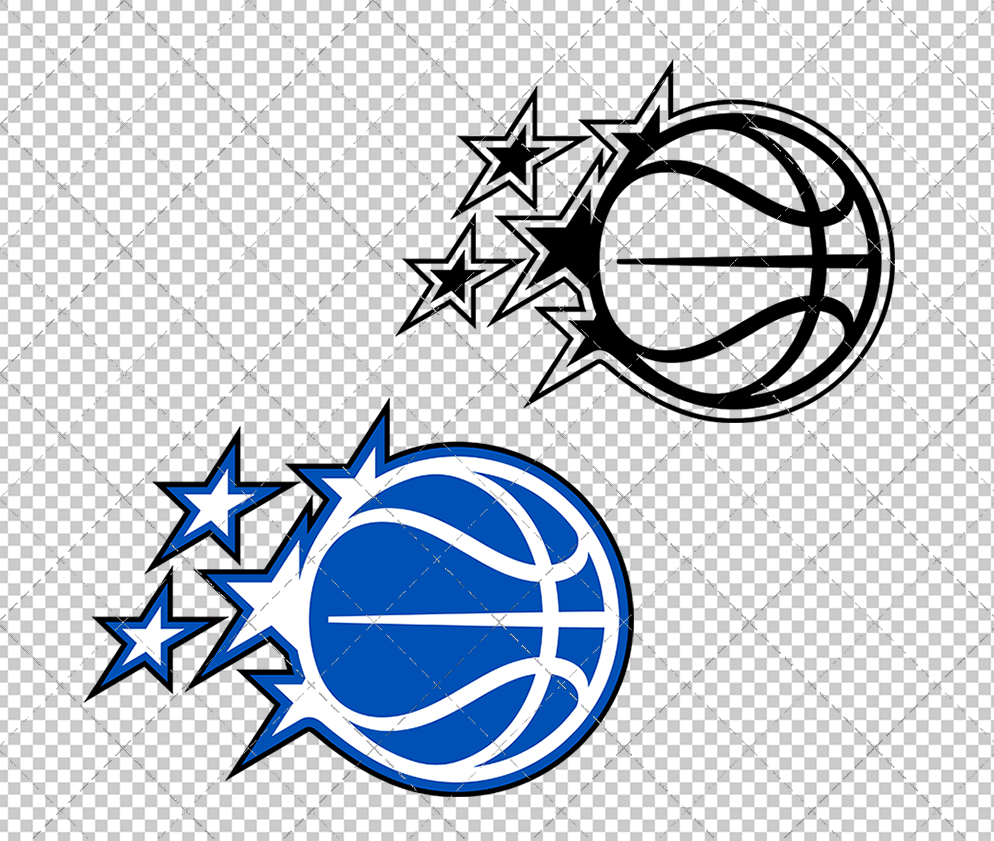 Orlando Magic Alternate 2025, Svg, Dxf, Eps, Png - SvgShopArt