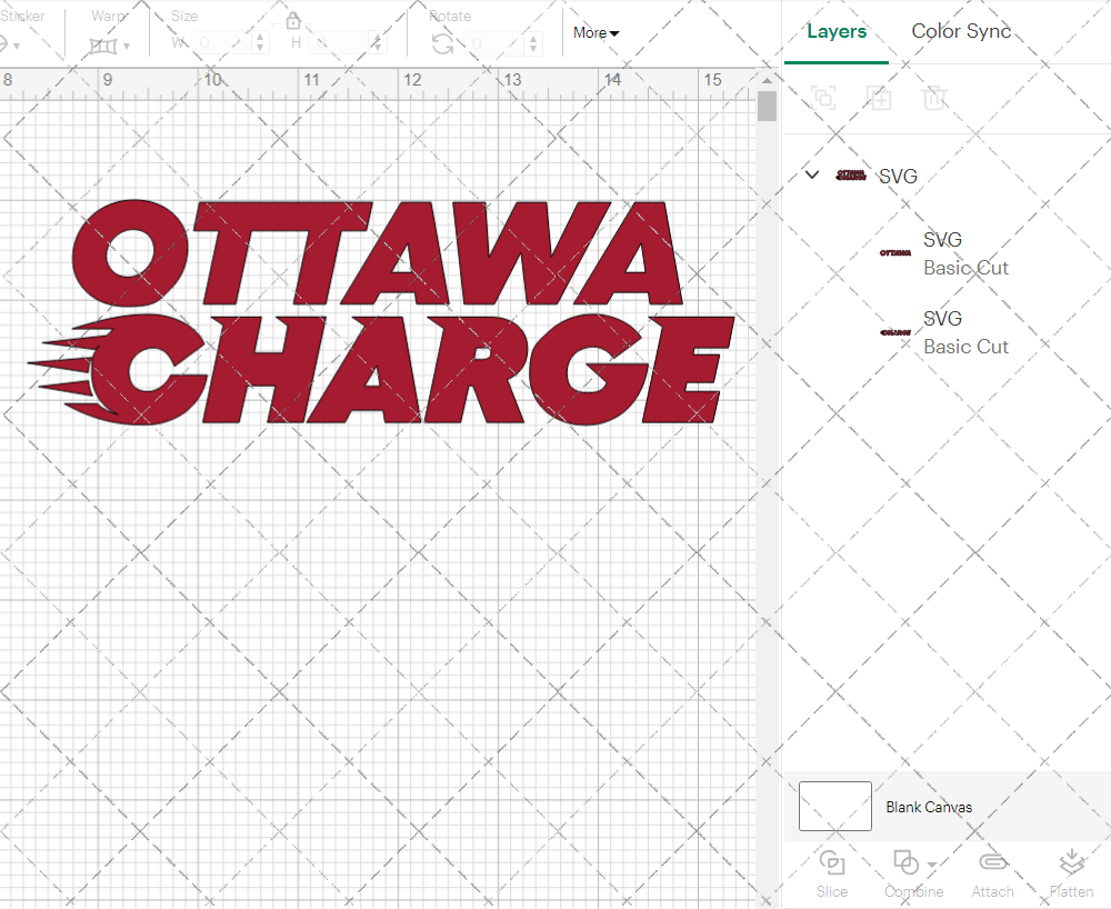 Ottawa Charge Wordmark 2024, Svg, Dxf, Eps, Png 002