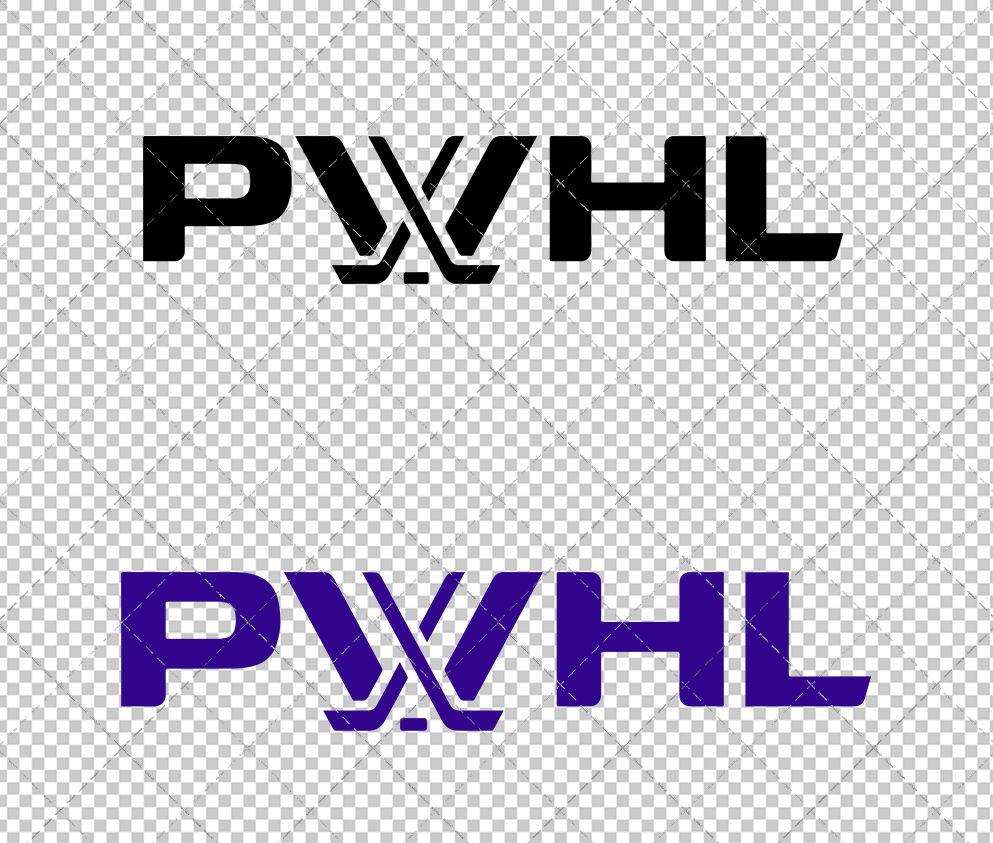 PWHL Logo 2023, Svg, Dxf, Eps, Png 001