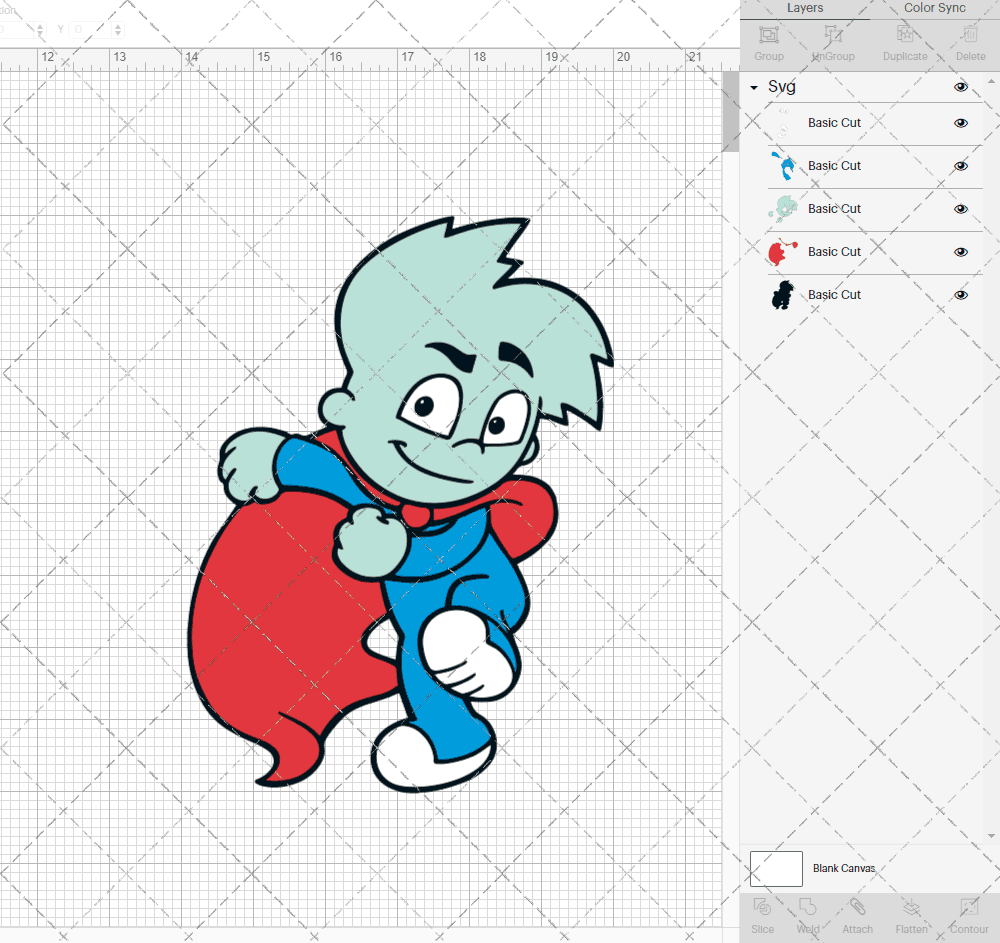 Pajama Sam 002, Svg, Dxf, Eps, Png SvgShopArt