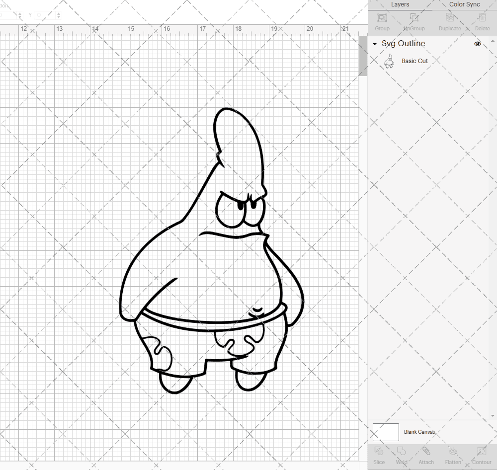 Patrick Star - SpongeBob SquarePants 002, Svg, Dxf, Eps, Png SvgShopArt