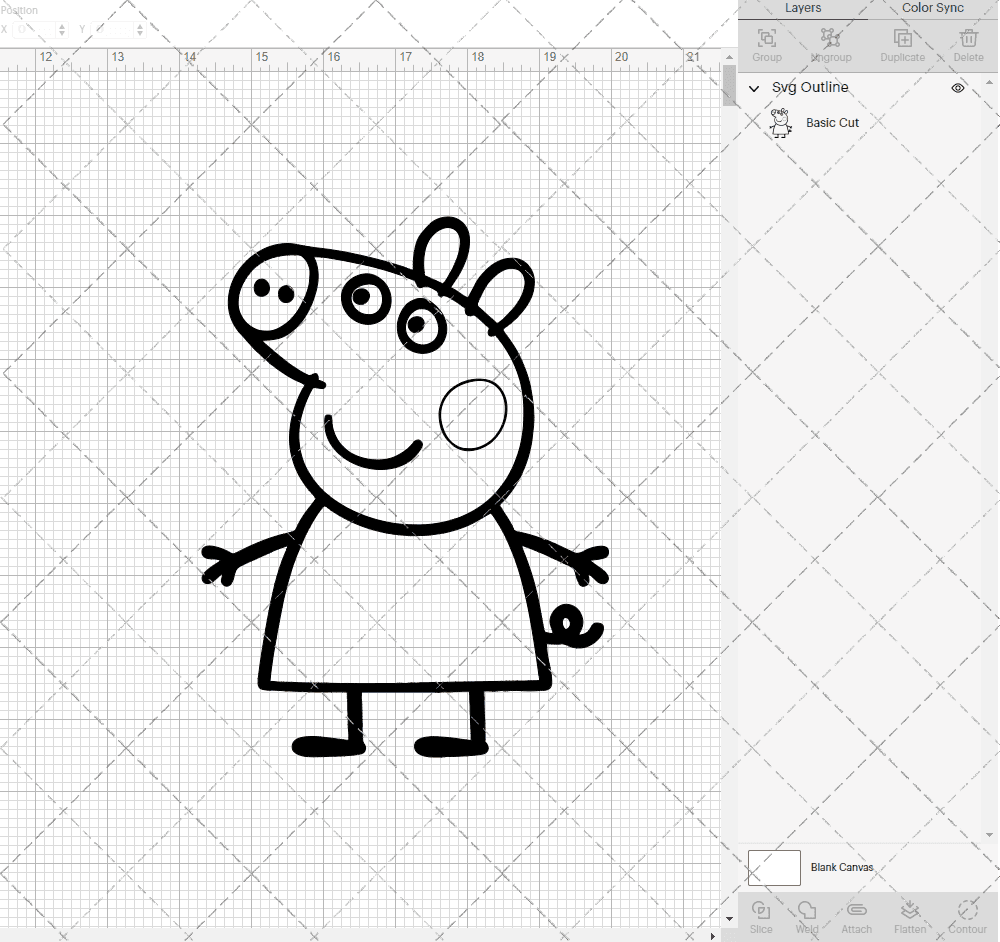 Peppa Pig, Svg, Dxf, Eps, Png SvgShopArt