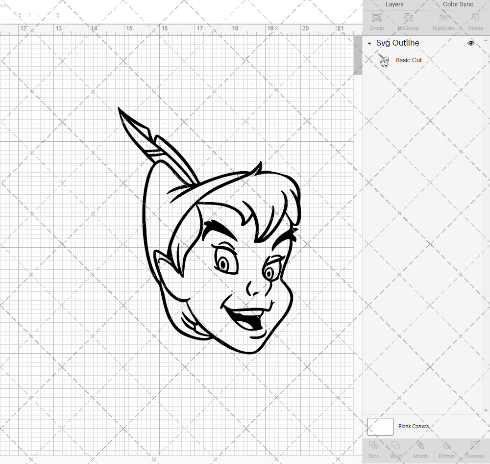 Peter Pan 002, Svg, Dxf, Eps, Png SvgShopArt