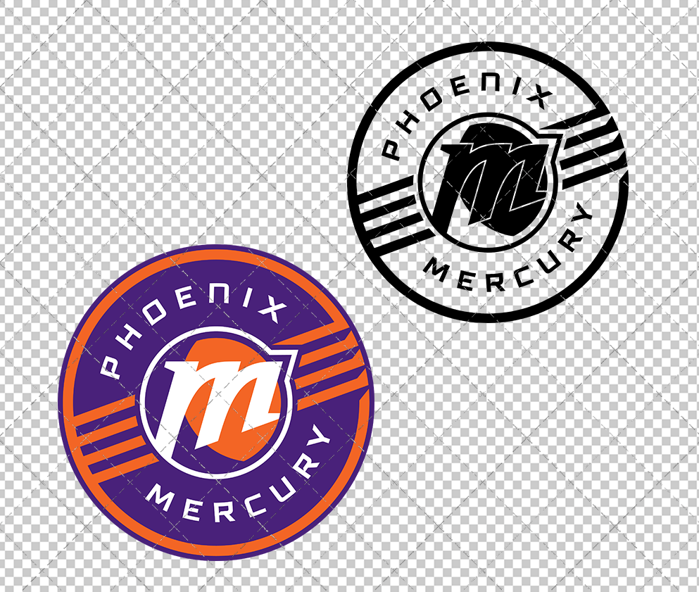 Phoenix Mercury 2026, Svg, Dxf, Eps, Png - SvgShopArt