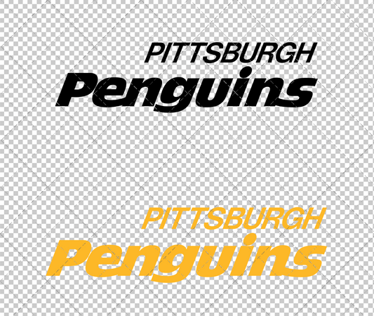 Pittsburgh Penguins Wordmark 1974, Svg, Dxf, Eps, Png - SvgShopArt