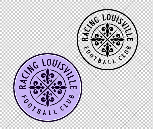 Racing Louisville FC 2021, Svg, Dxf, Eps, Png