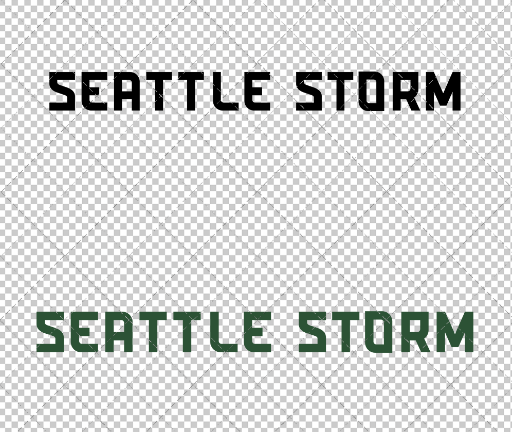 Seattle Storm Wordmark 2021 002, Svg, Dxf, Eps, Png - SvgShopArt