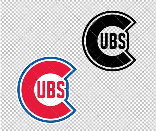 Chicago Cubs 1946, Svg, Dxf, Eps, Png - SvgShopArt