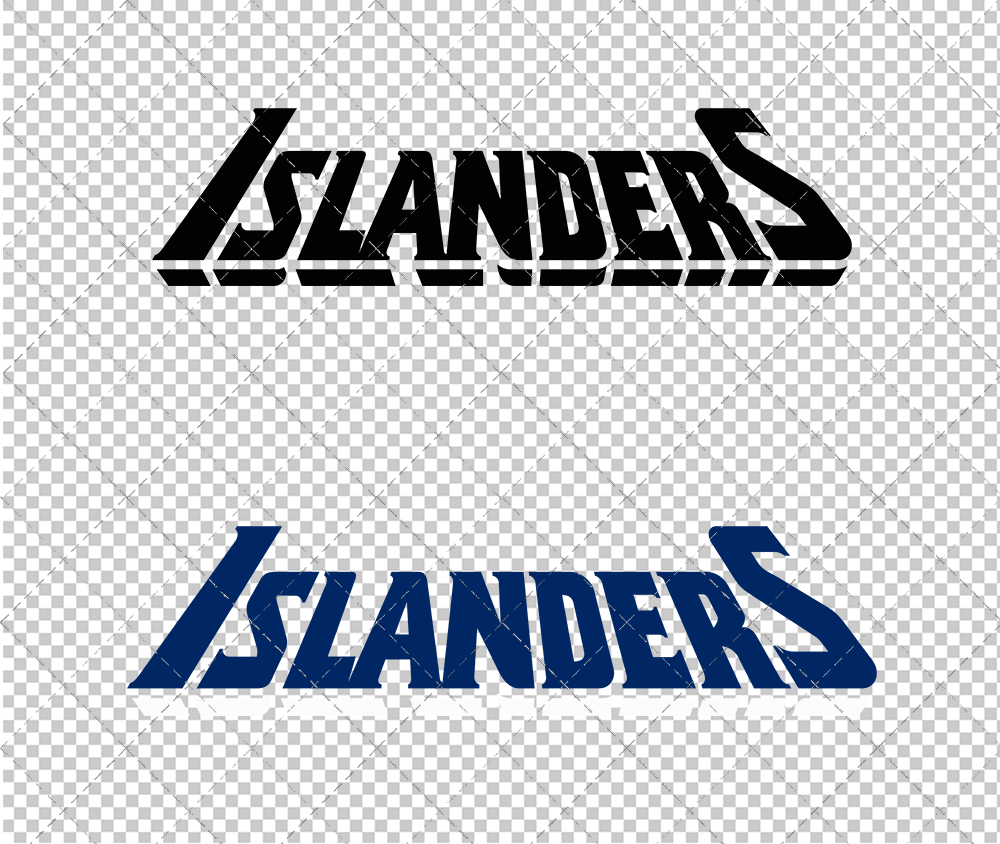 New York Islanders Wordmark Concept 1995 006, Svg, Dxf, Eps, Png - SvgShopArt