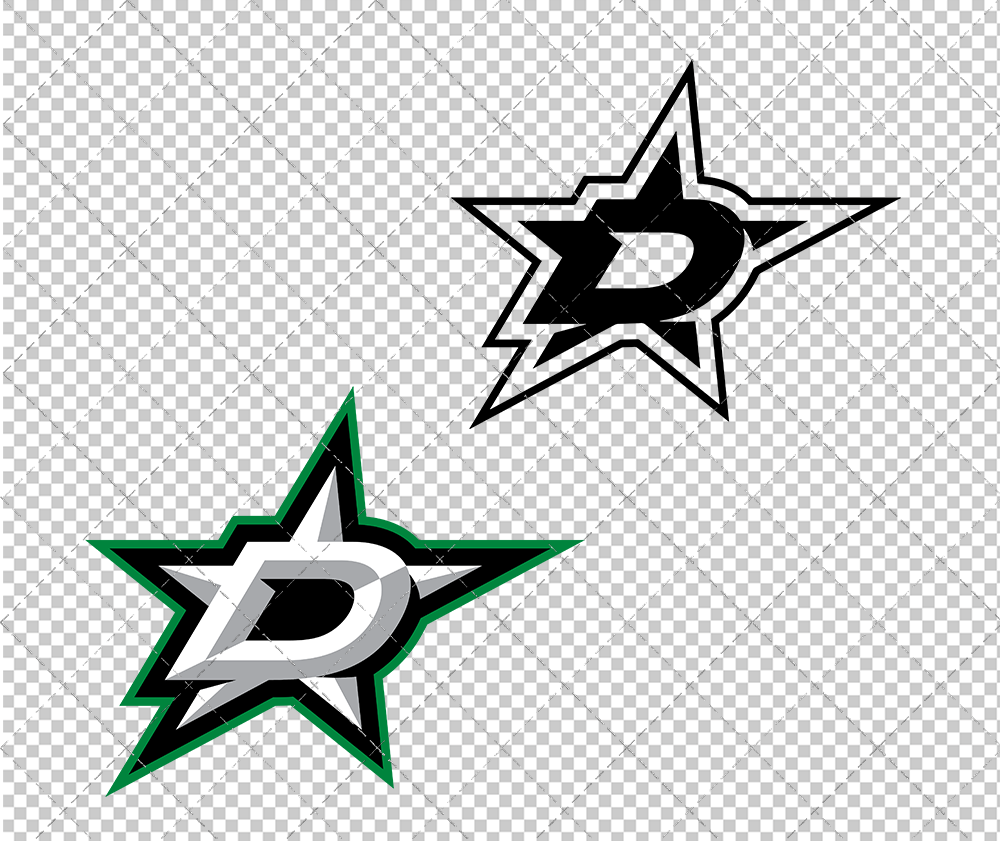 Dallas Stars 2021, Svg, Dxf, Eps, Png - SvgShopArt