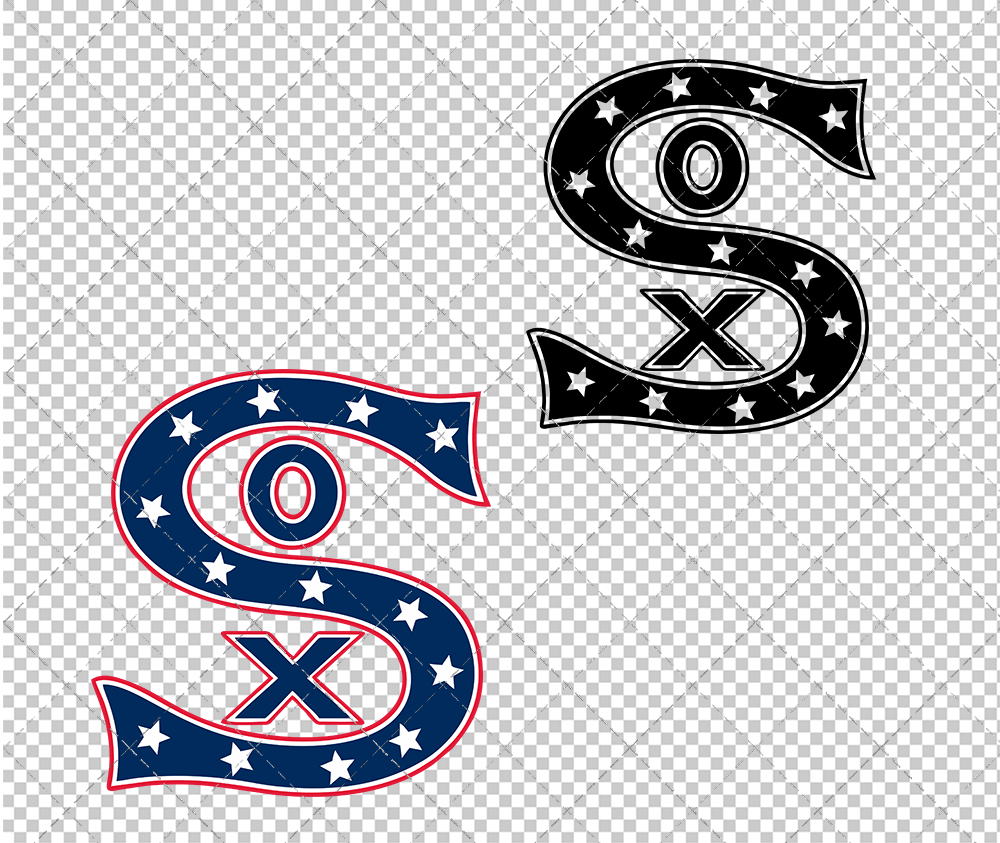 Chicago White Sox Jersey 2001, Svg, Dxf, Eps, Png - SvgShopArt