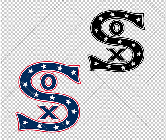 Chicago White Sox Jersey 2001, Svg, Dxf, Eps, Png - SvgShopArt