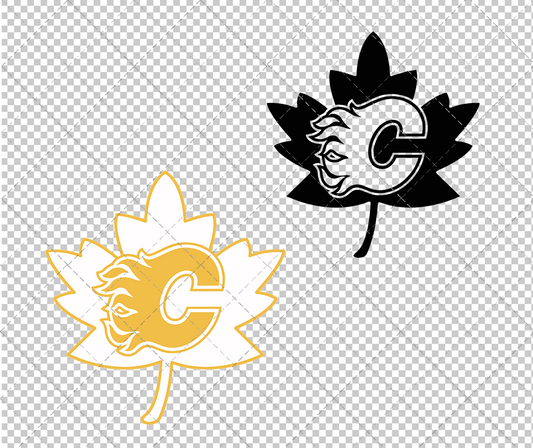 Calgary Flames Concept 2020 012, Svg, Dxf, Eps, Png - SvgShopArt