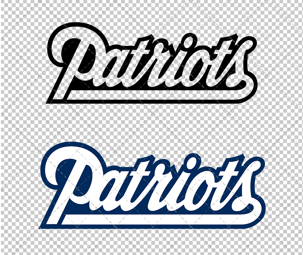 New England Patriots Wordmark 2000, Svg, Dxf, Eps, Png - SvgShopArt