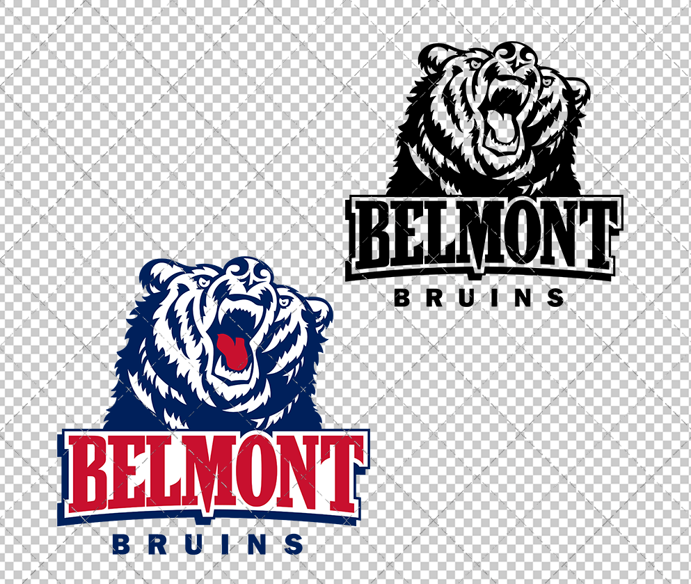 Belmont Bruins 2003, Svg, Dxf, Eps, Png - SvgShopArt