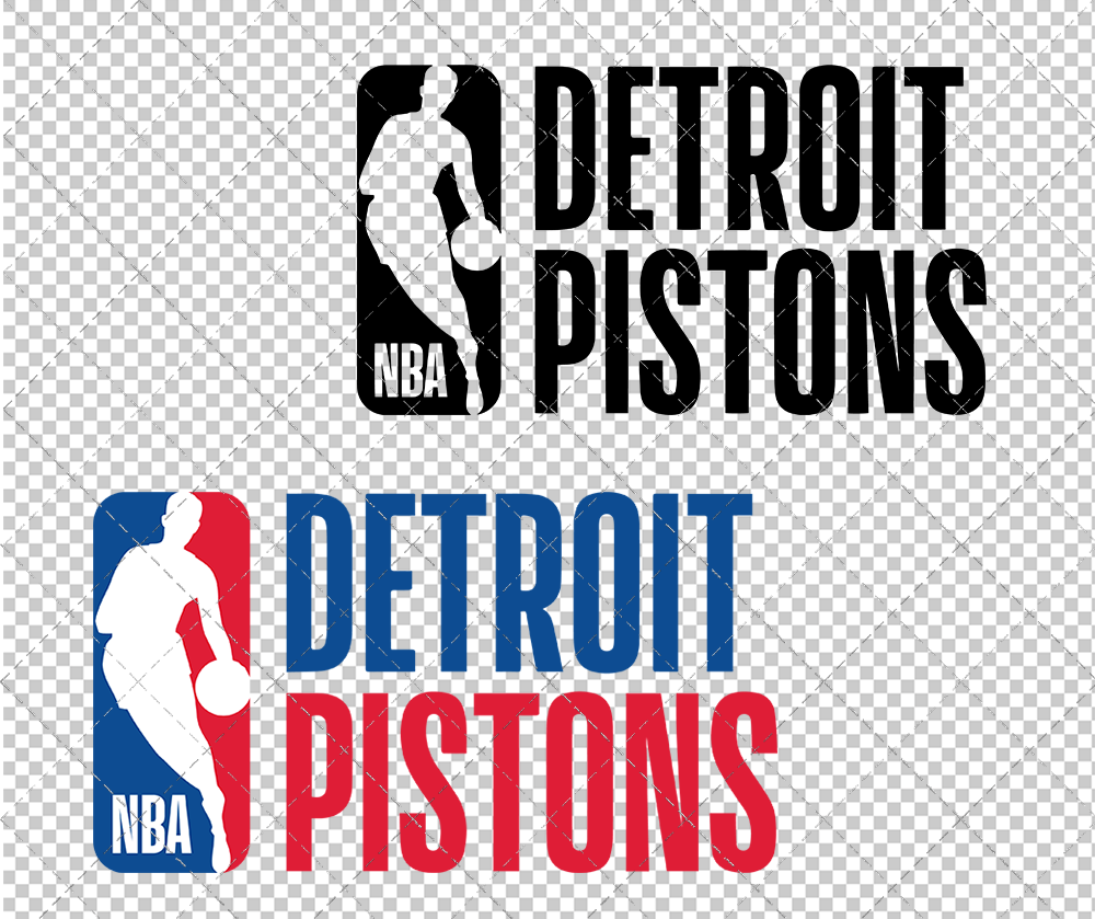 Detroit Pistons Misc 2017, Svg, Dxf, Eps, Png - SvgShopArt