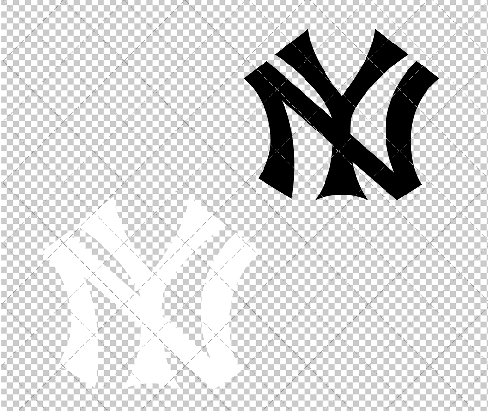 New York Yankees Cap 1922, Svg, Dxf, Eps, Png - SvgShopArt