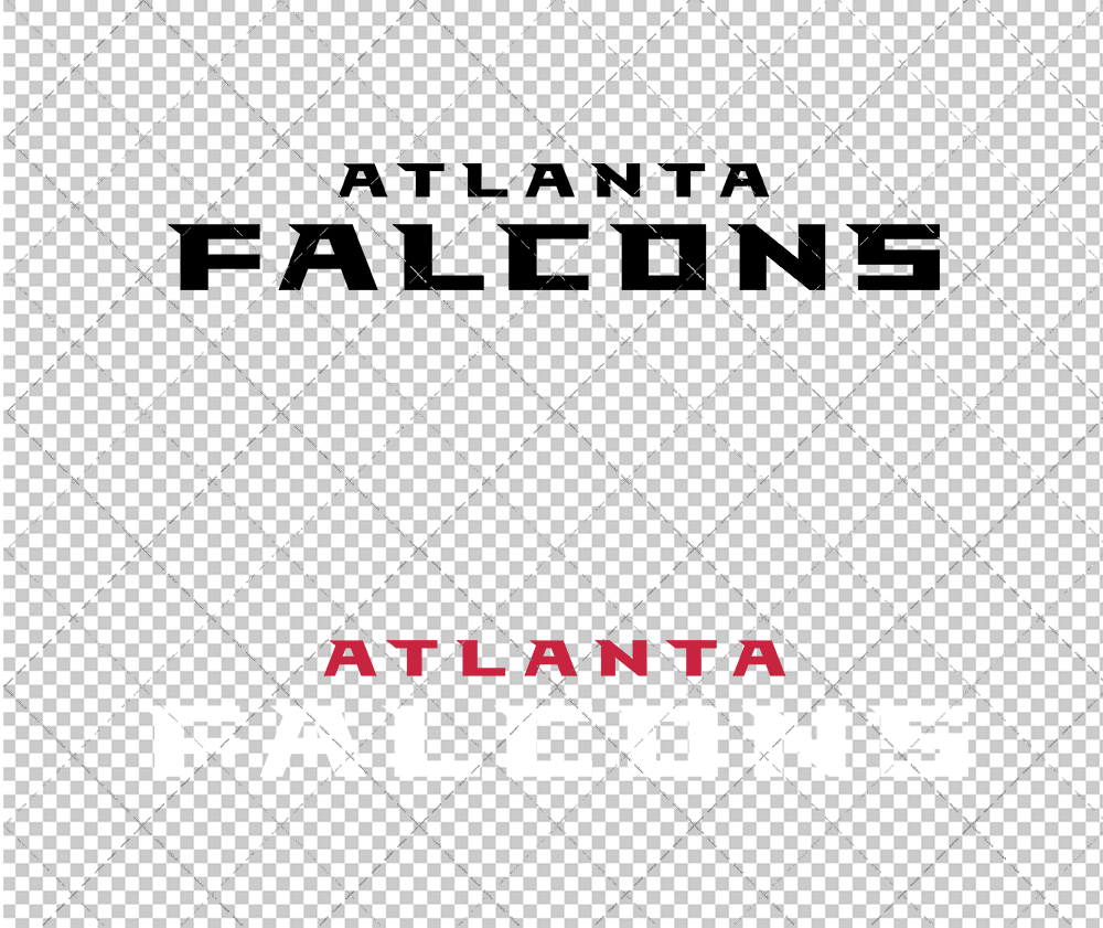 Atlanta Falcons Wordmark 2003 002, Svg, Dxf, Eps, Png - SvgShopArt