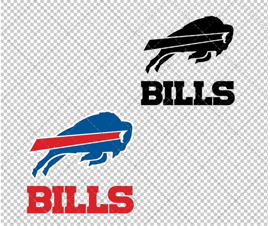 Buffalo Bills Alternate 1974 002, Svg, Dxf, Eps, Png - SvgShopArt