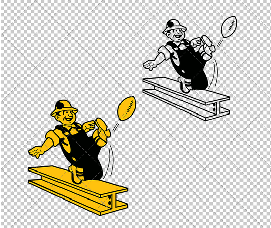 Pittsburgh Steelers 1962, Svg, Dxf, Eps, Png - SvgShopArt